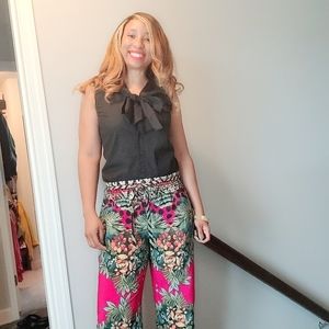 Tropical leisure pants